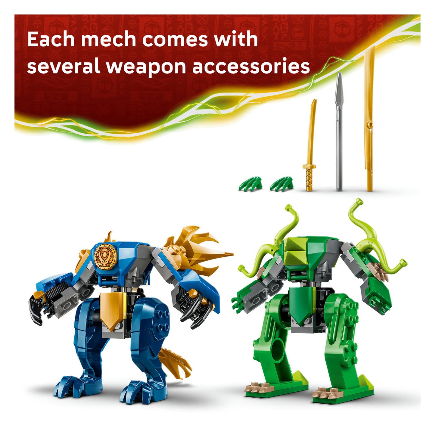 71853 Jay's Dragon Mech Fight