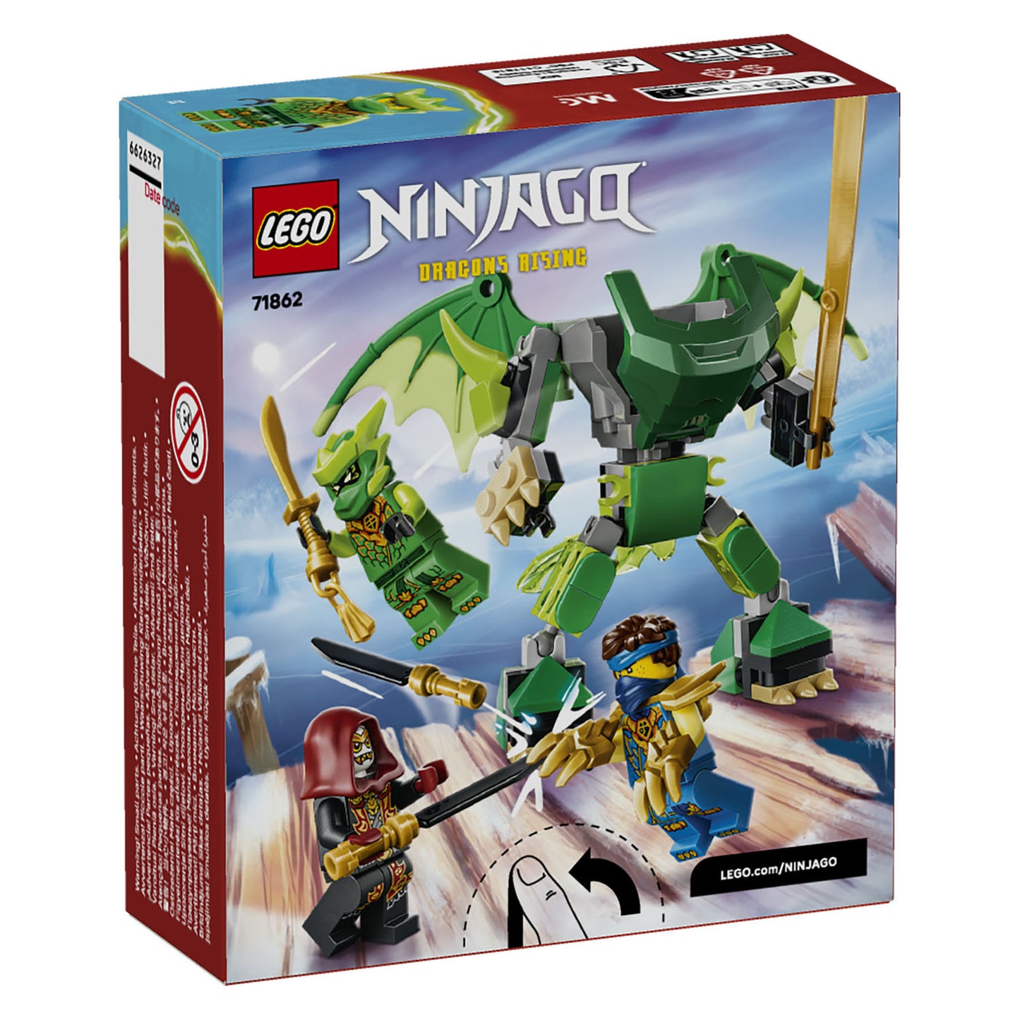 71862 Lloyd's Dragon Mech Battle Pack