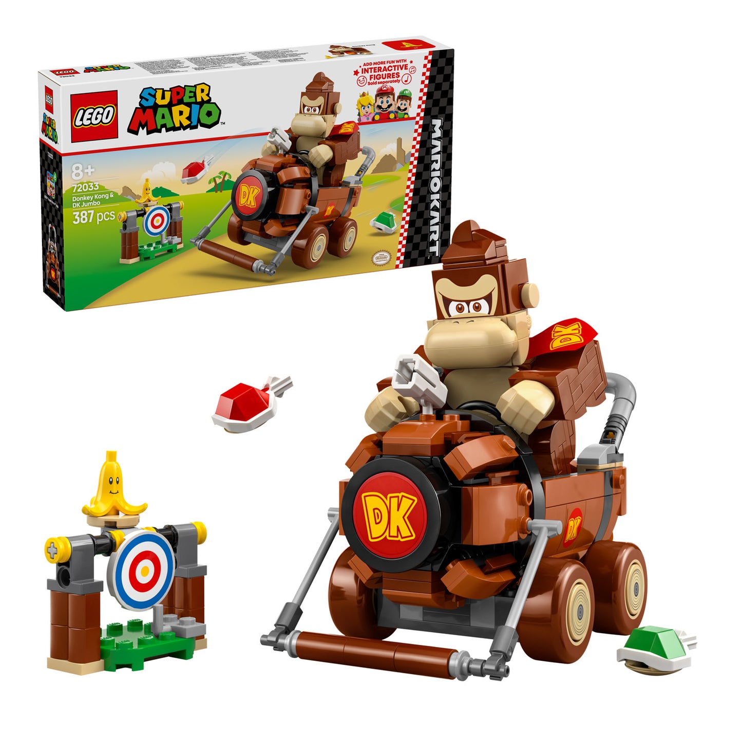 72033 LEGO Super Mario Mario Kart Donkey Kong & DK Jumbo