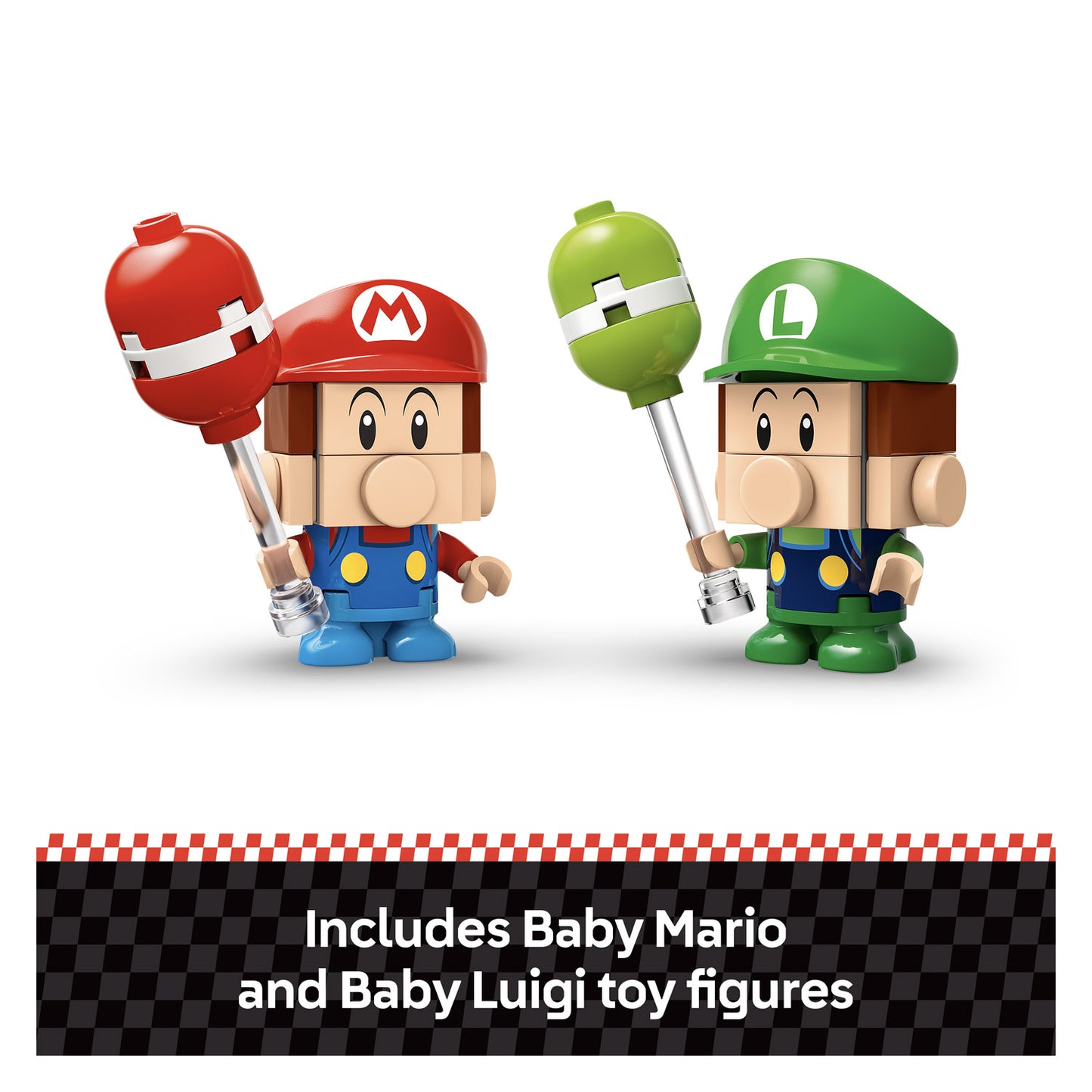 72034 LEGO Super Mario Mario Kart Baby Mario vs. Baby Luigi