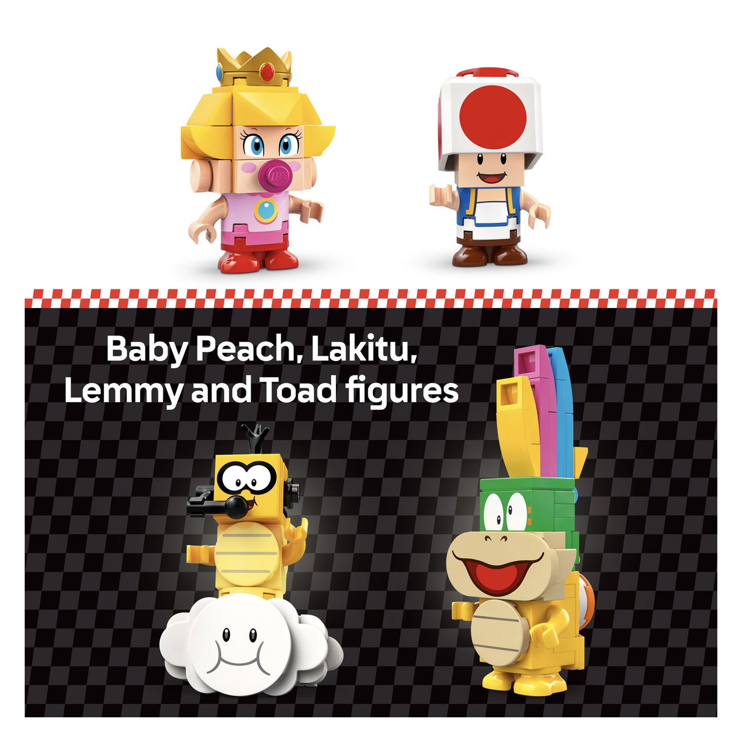 72036 LEGO Super Mario Mario Kart Baby Peach & Grand Prix Set