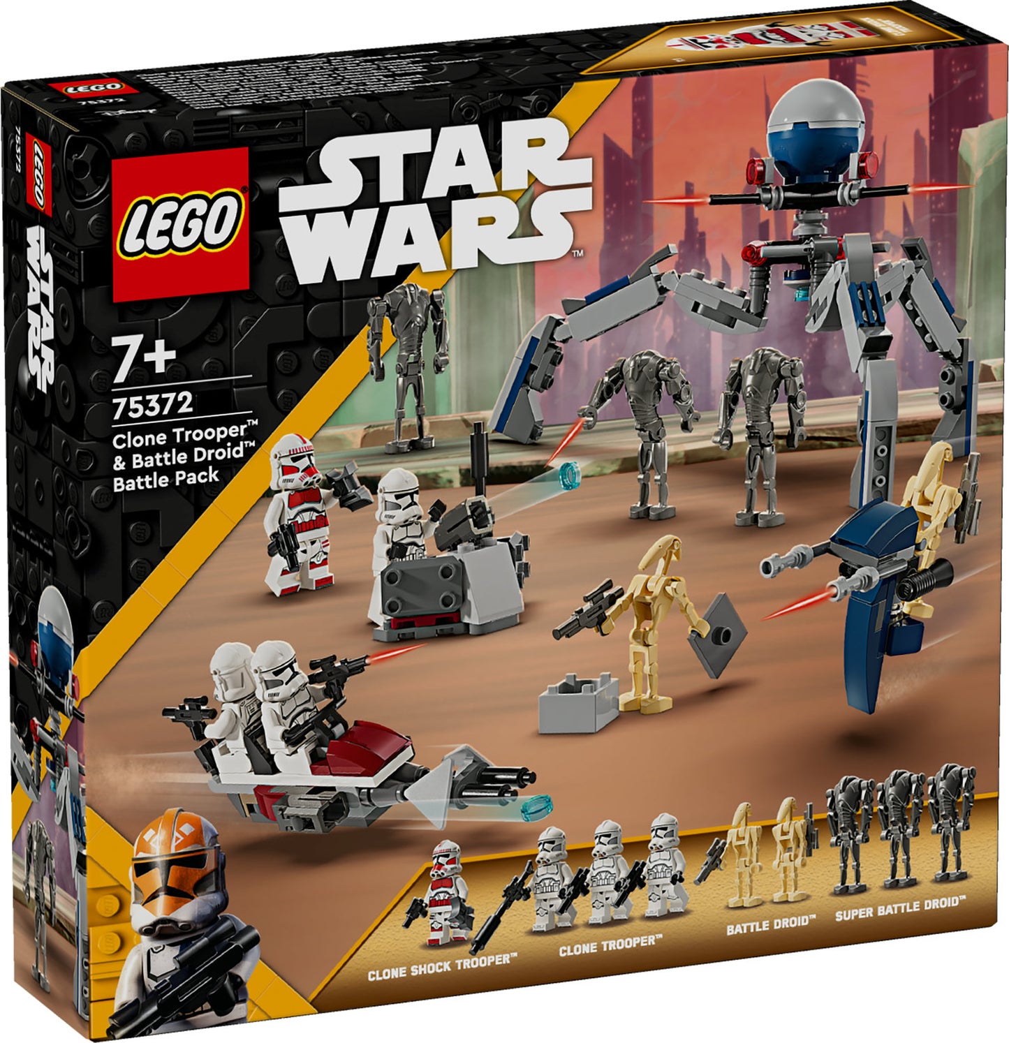 75372 LEGO Star Wars TM Clone Trooper™ & Battle Droid™ Battle Pack