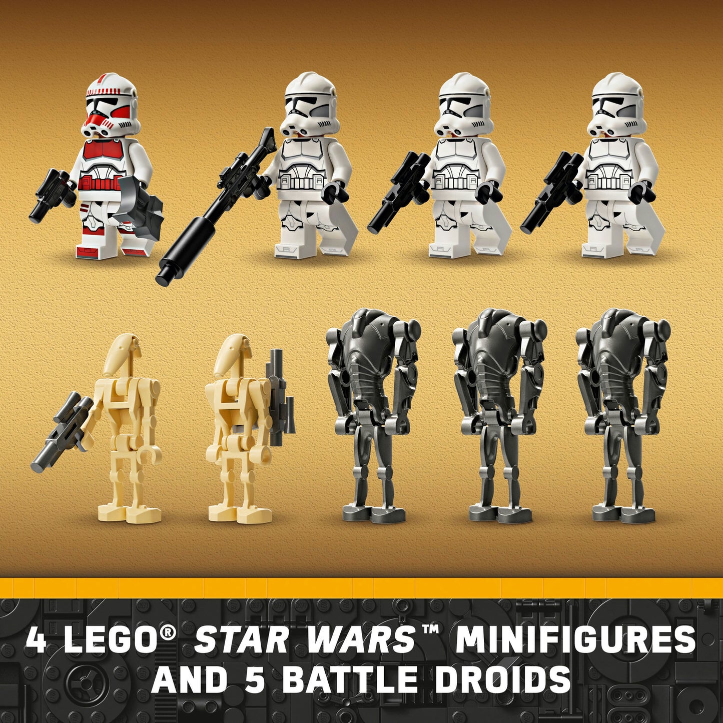 75372 LEGO Star Wars TM Clone Trooper™ & Battle Droid™ Battle Pack