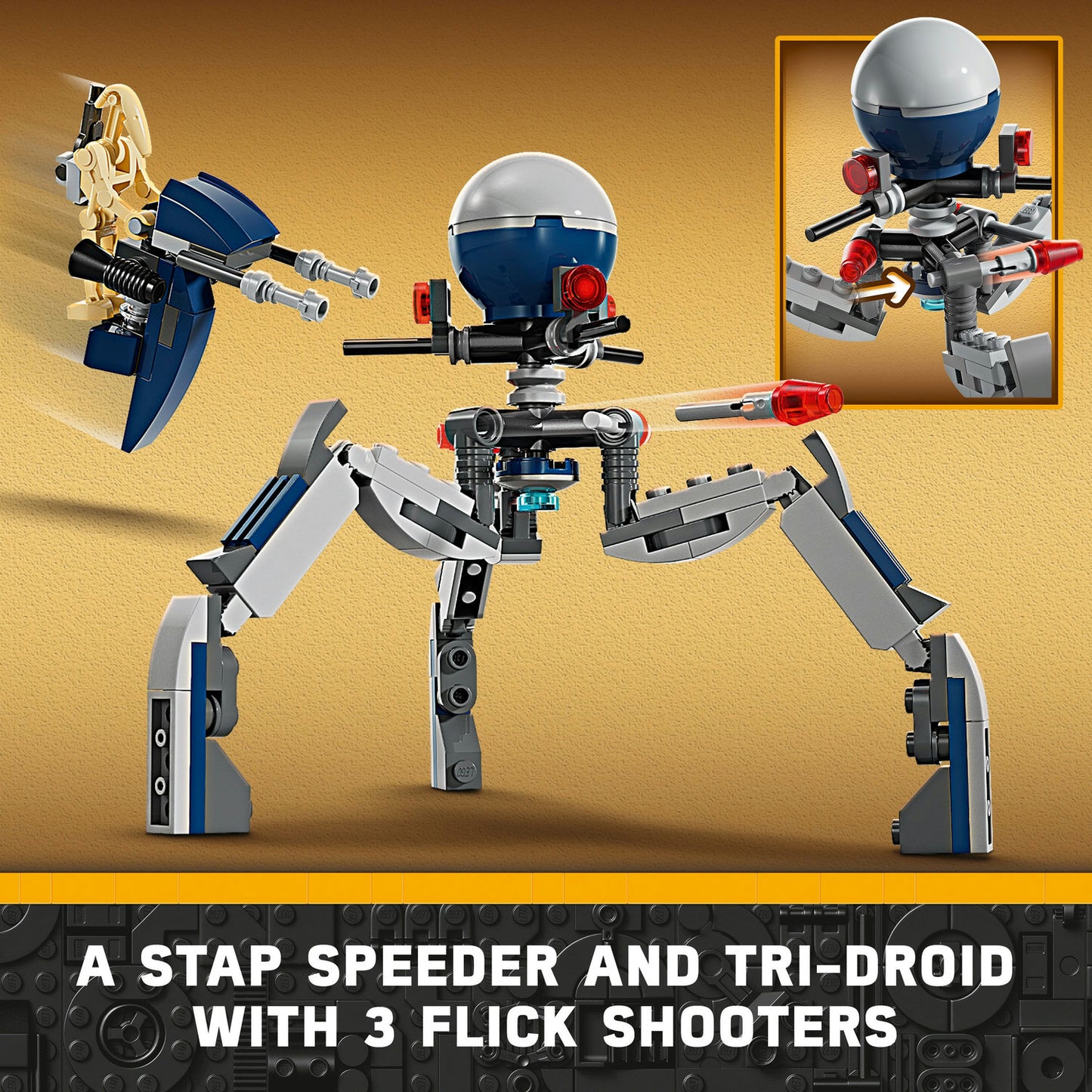 75372 LEGO Star Wars TM Clone Trooper™ & Battle Droid™ Battle Pack