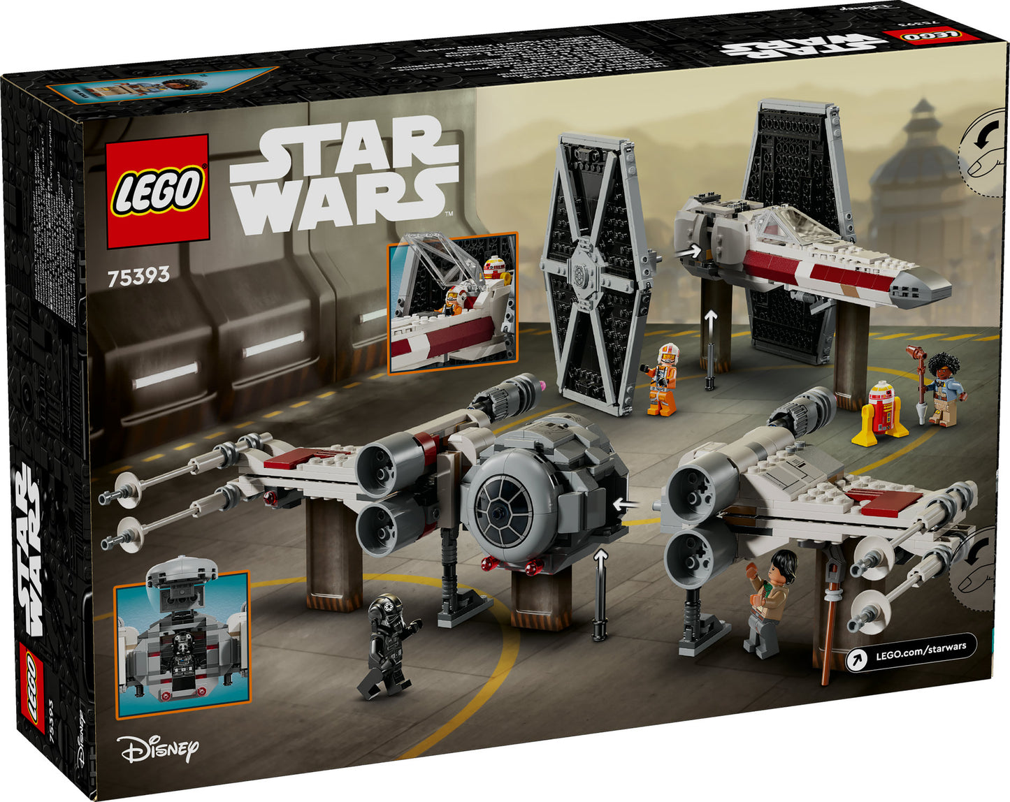 75393 TIE Fighter & X-Wing Mash-up
