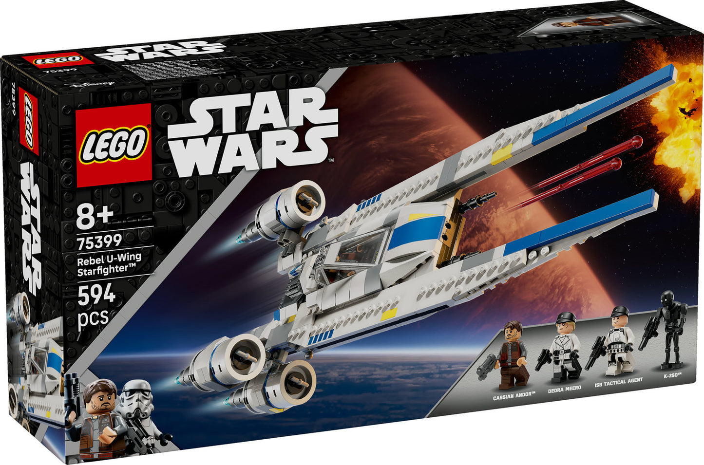 75399 LEGO® Star Wars: Andor™ Rebel U-Wing Starfighter™ Buildable Vehicle Model