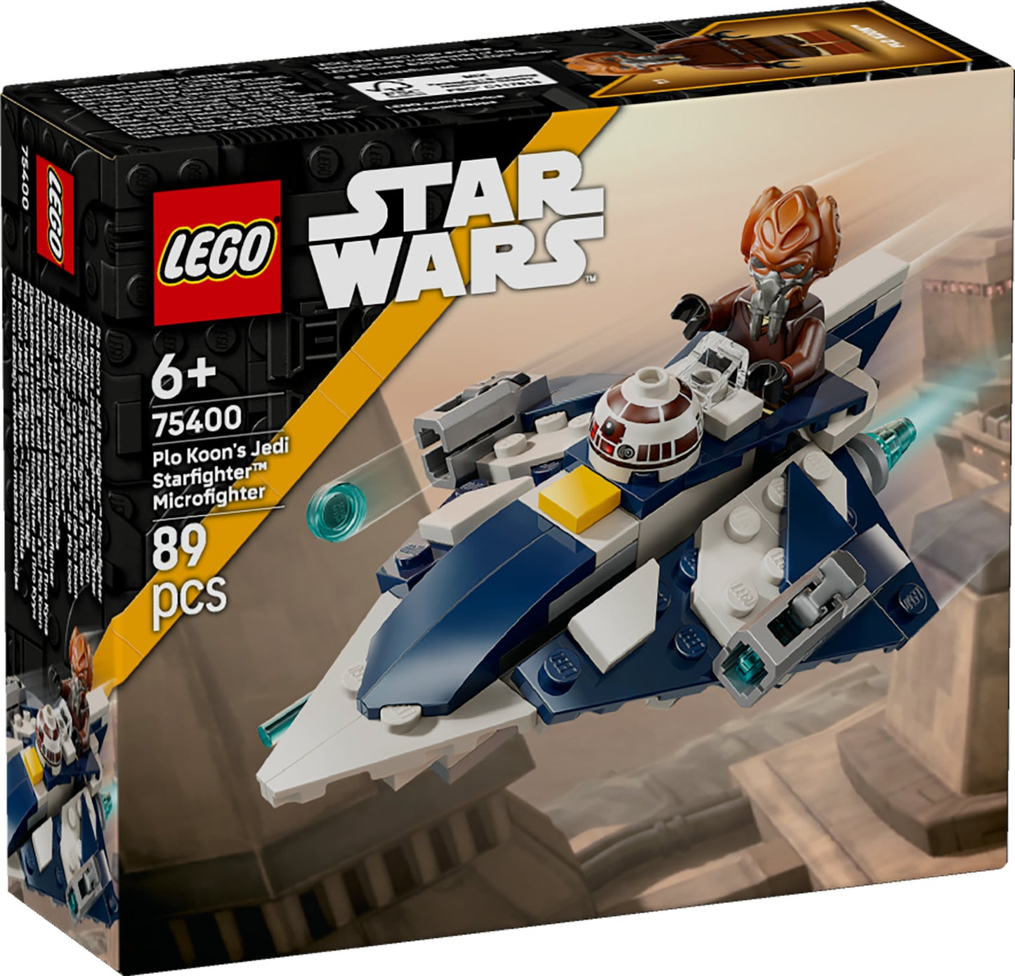 75400 LEGO Star Wars Plo Koon's Jedi Starfighter™ Microfighte