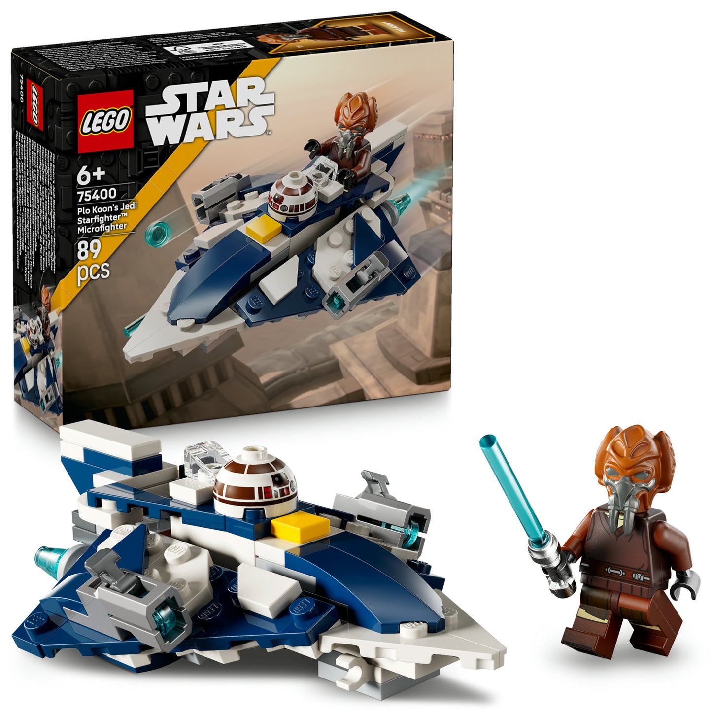 75400 LEGO Star Wars Plo Koon's Jedi Starfighter™ Microfighte