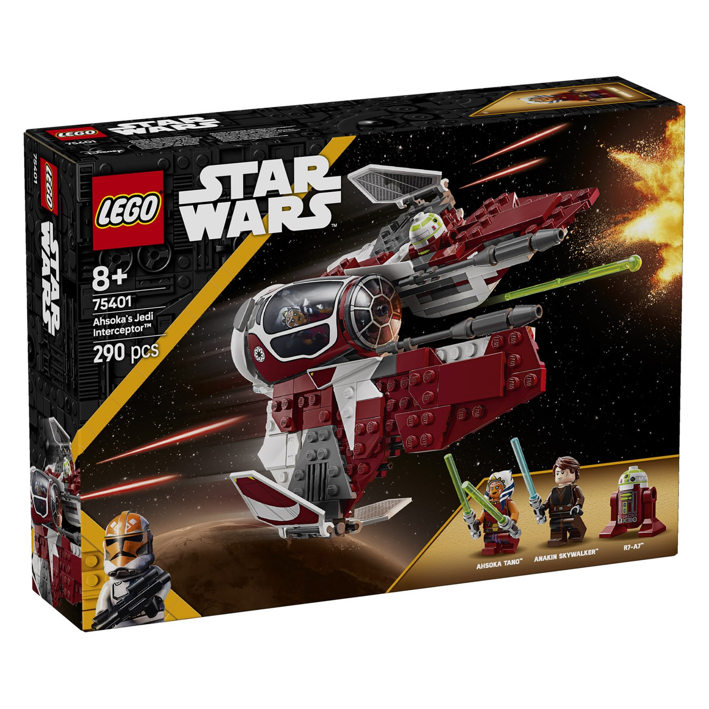75401 LEGO Star Wars TM Ahsoka's Jedi Interceptor