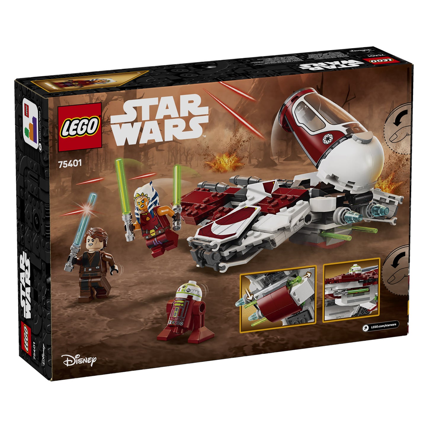 75401 LEGO Star Wars TM Ahsoka's Jedi Interceptor