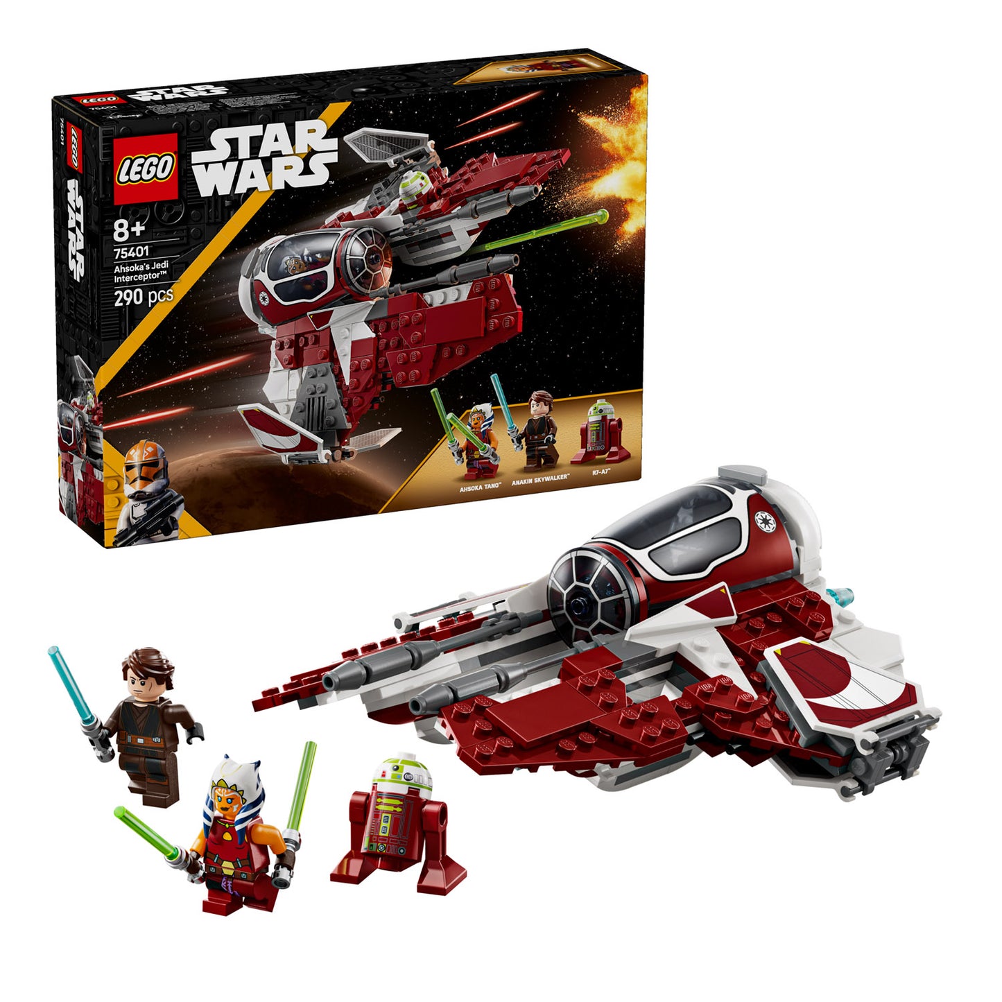 75401 LEGO Star Wars TM Ahsoka's Jedi Interceptor