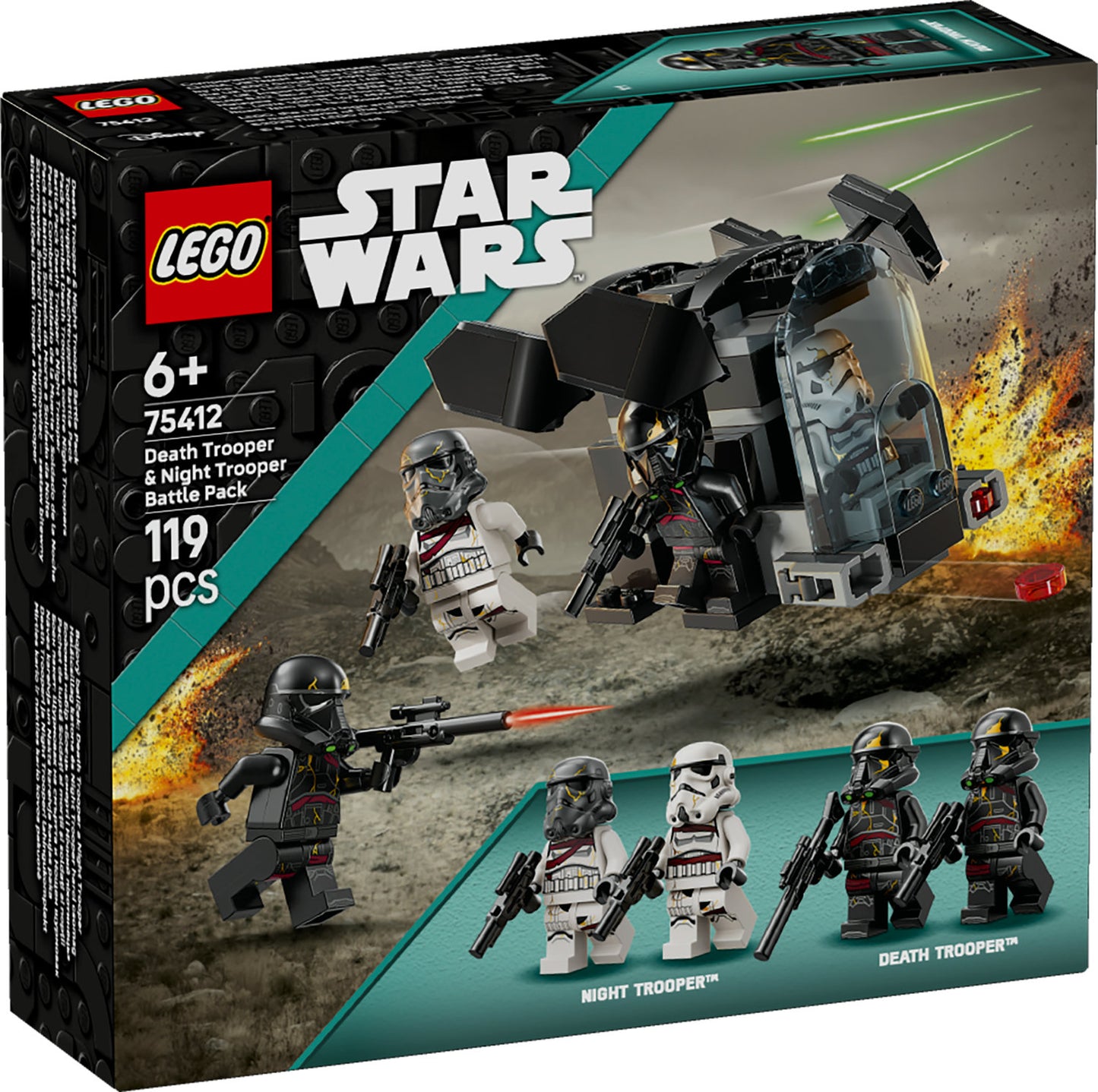 75412 LEGO Star Wars Death Trooper & Night Trooper Battle Pac