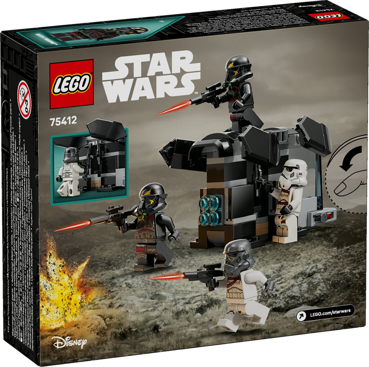 75412 LEGO Star Wars Death Trooper & Night Trooper Battle Pac
