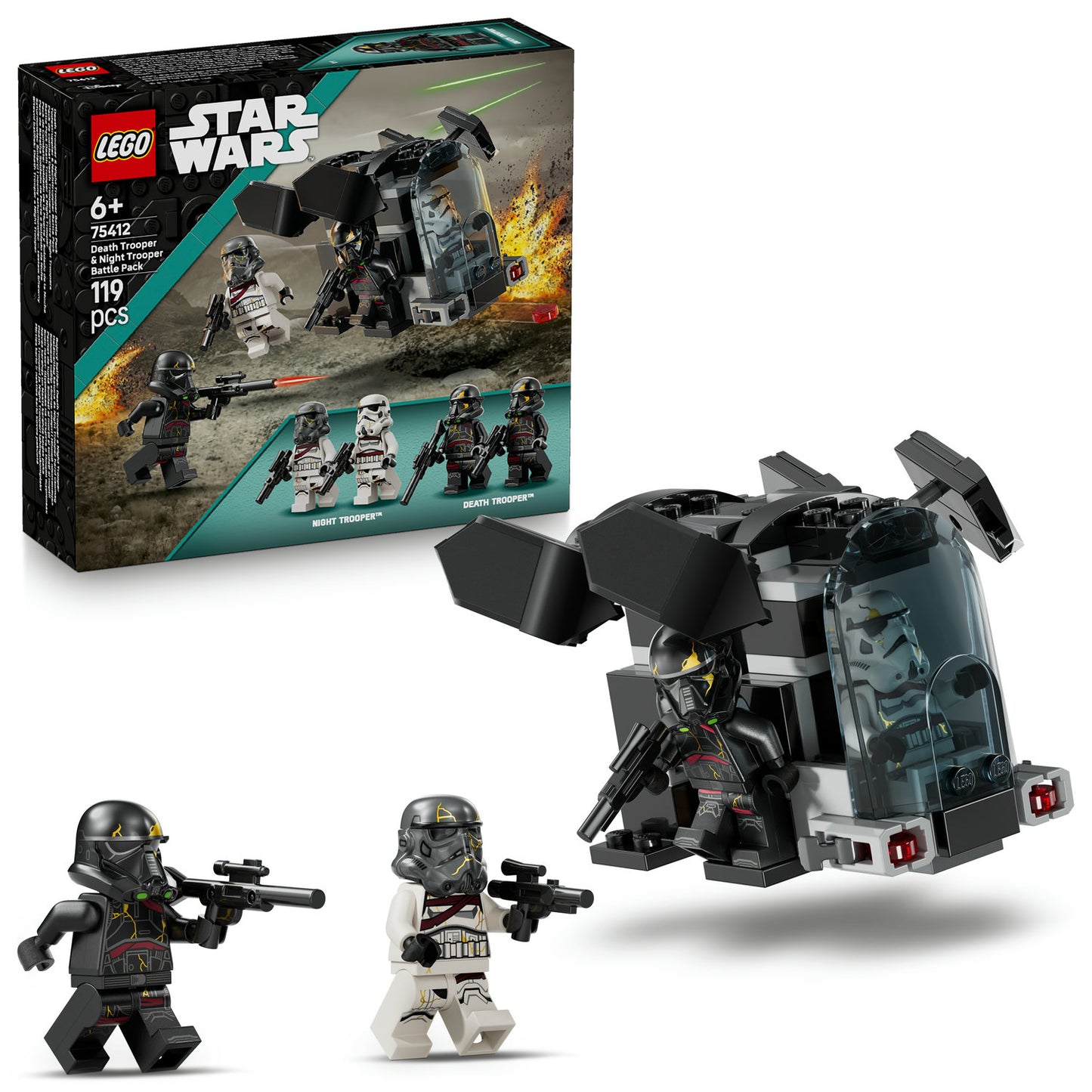 75412 LEGO Star Wars Death Trooper & Night Trooper Battle Pac