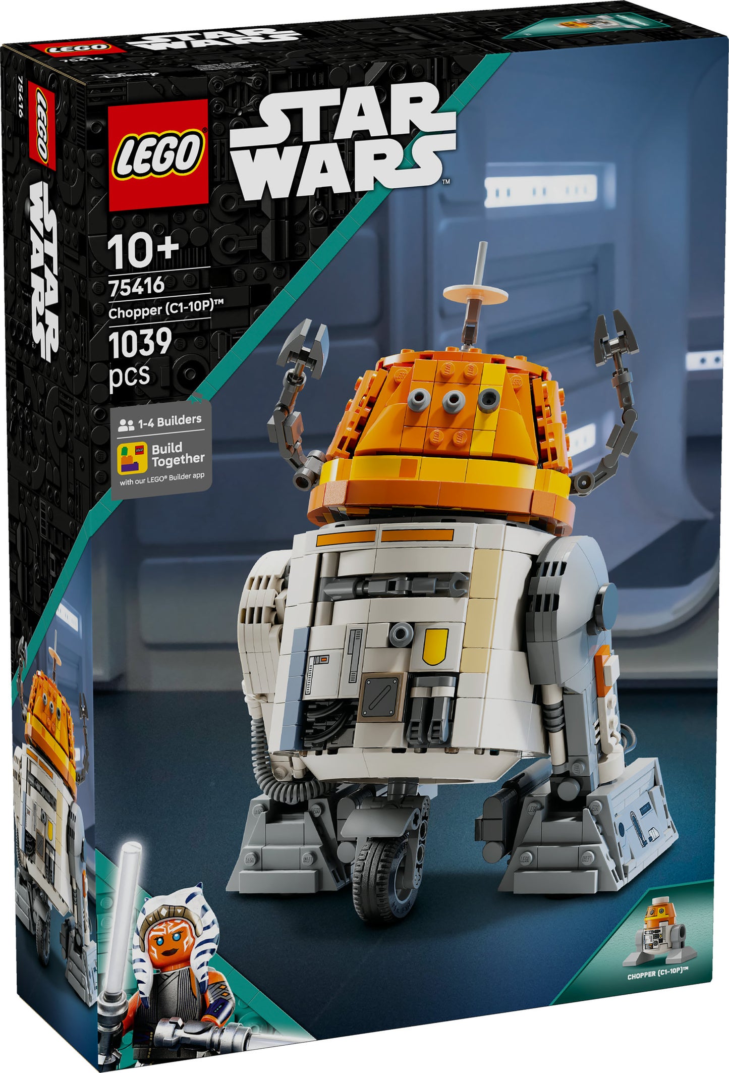 75416 LEGO® Star Wars: Ahsoka™ Chopper (C1-10P)™ Astromech Droid Set