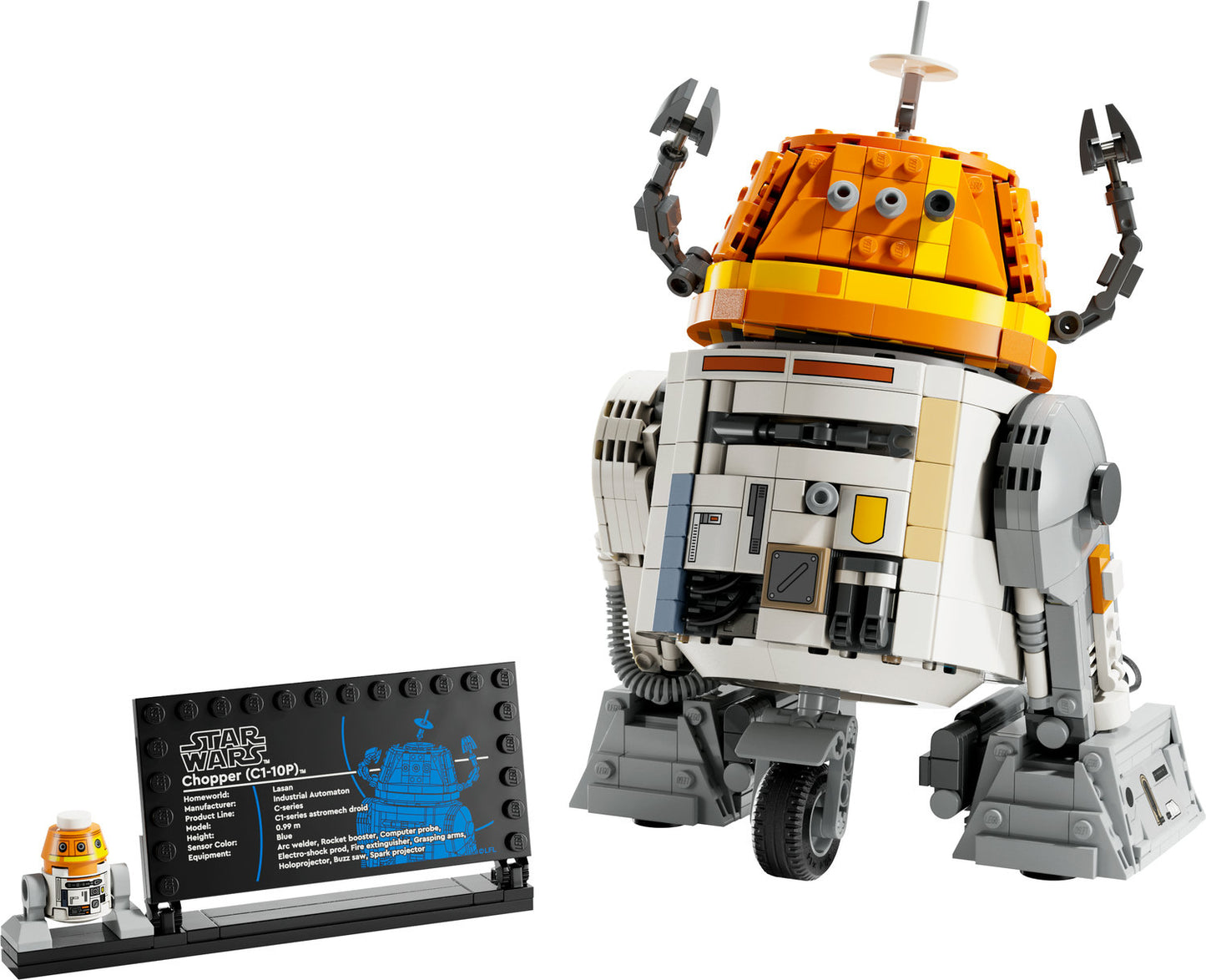 75416 LEGO® Star Wars: Ahsoka™ Chopper (C1-10P)™ Astromech Droid Set