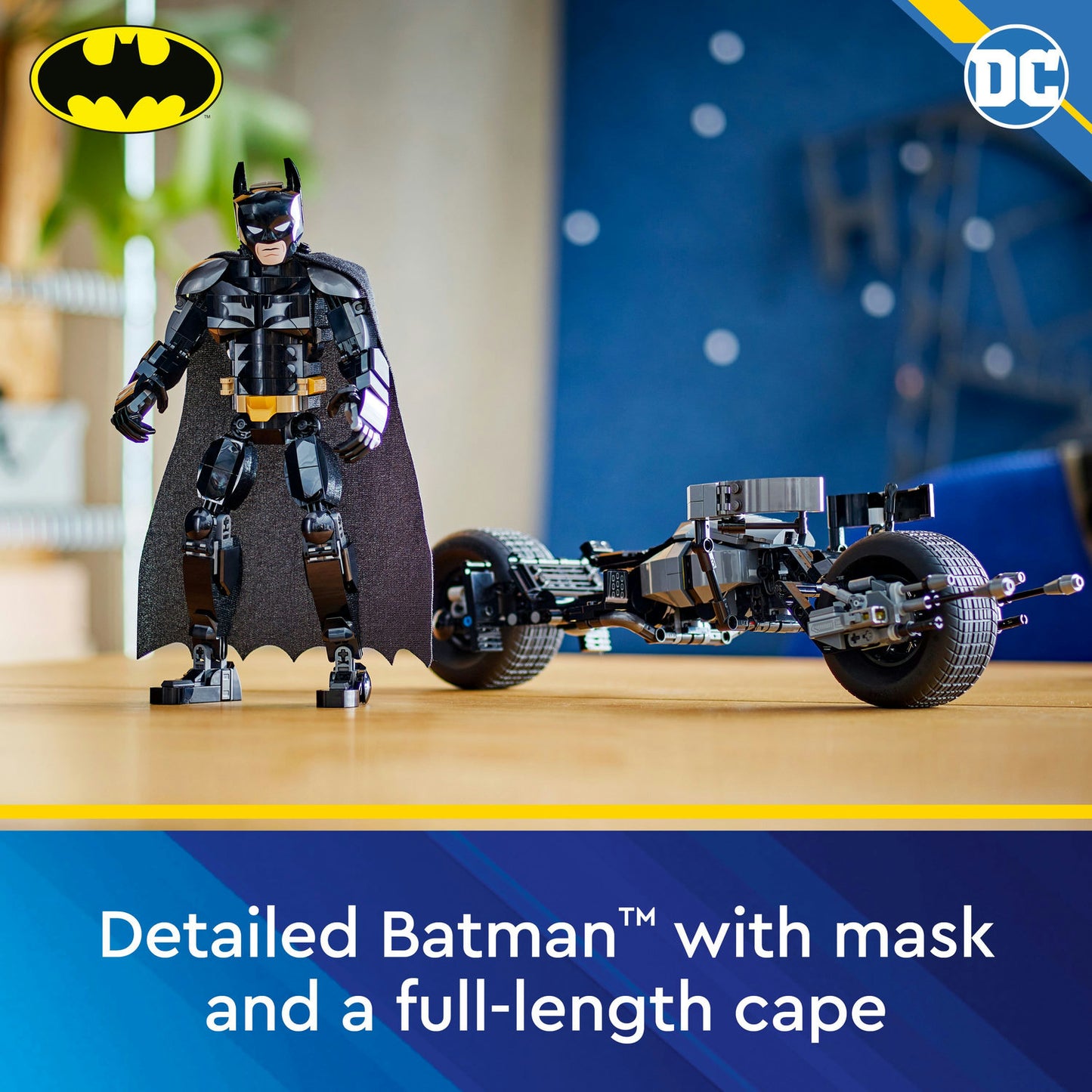 76273 LEGO Super Heroes Batman Construction Figure and the Bat Pod Bike