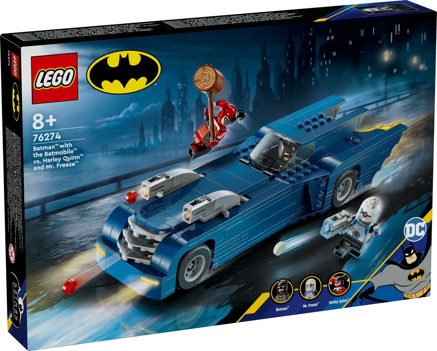 76274 LEGO Super Heroes Batman with the Batmobile vs. Harley Quinn and Mr. Freeze