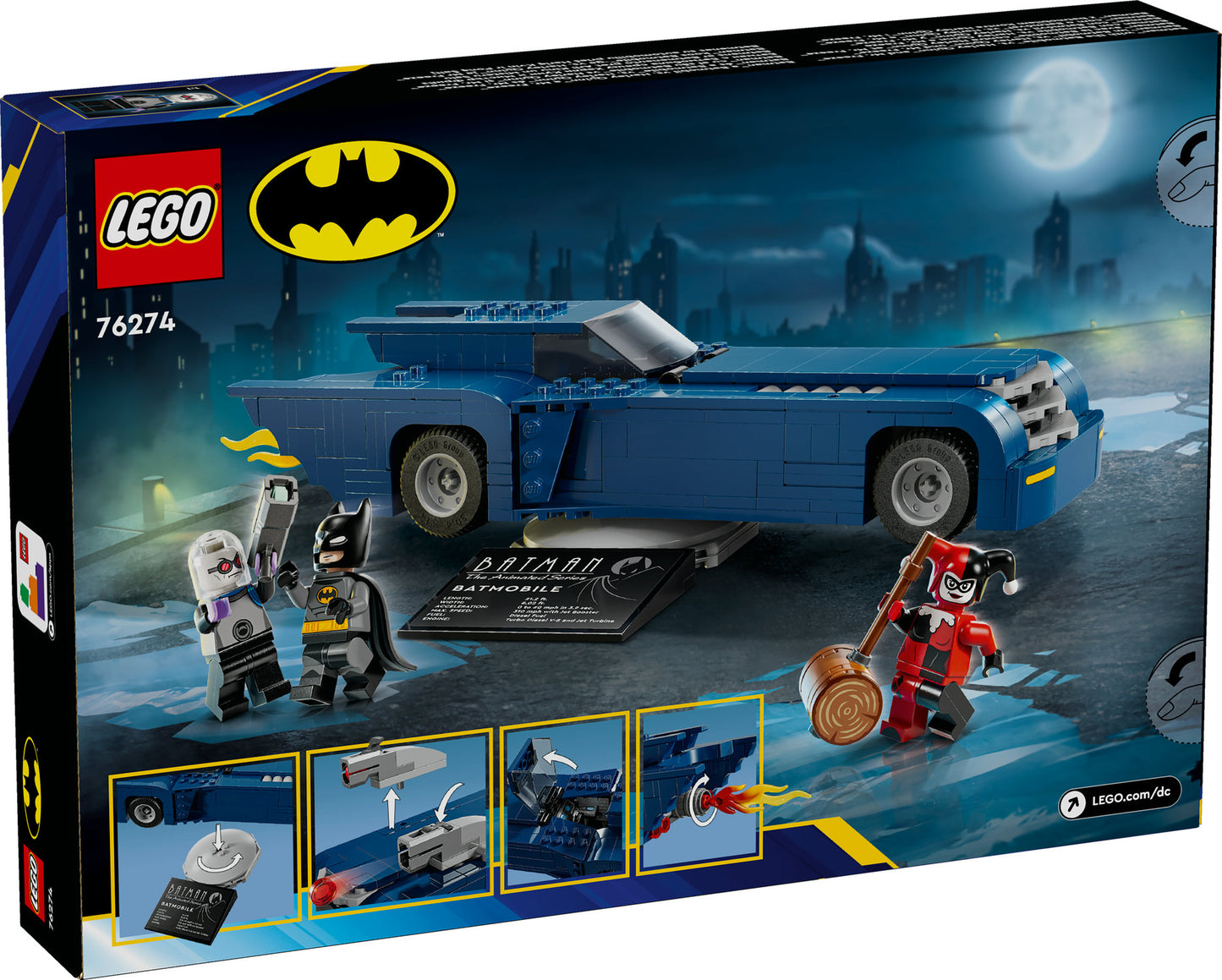 76274 LEGO Super Heroes Batman with the Batmobile vs. Harley Quinn and Mr. Freeze