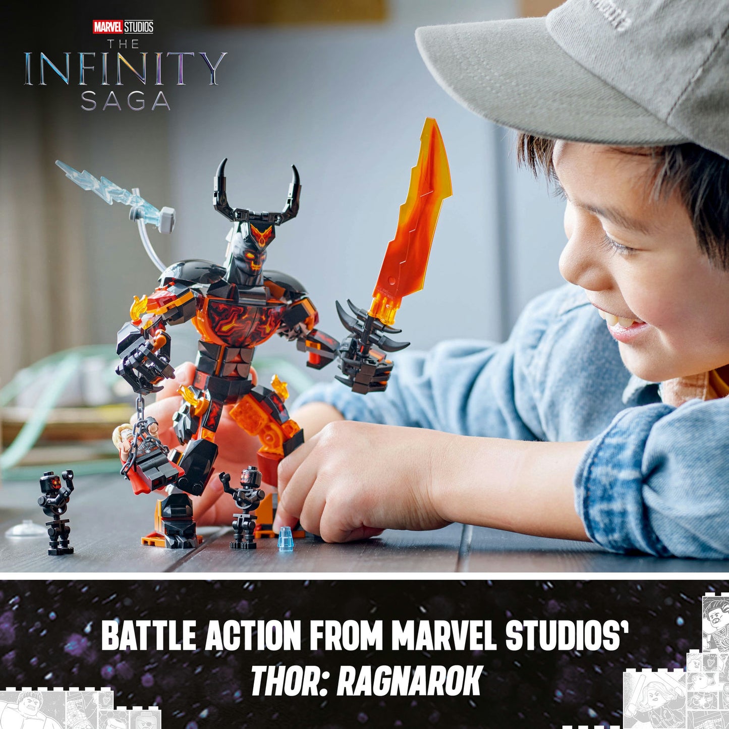 76289 Thor vs. Surtur Construction Figure