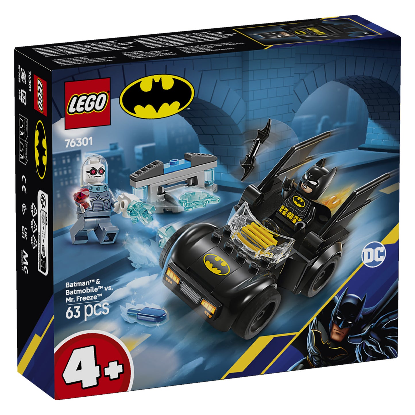 76301 LEGO Super Heroes Batman & Batmobile vs. Mr. Freeze
