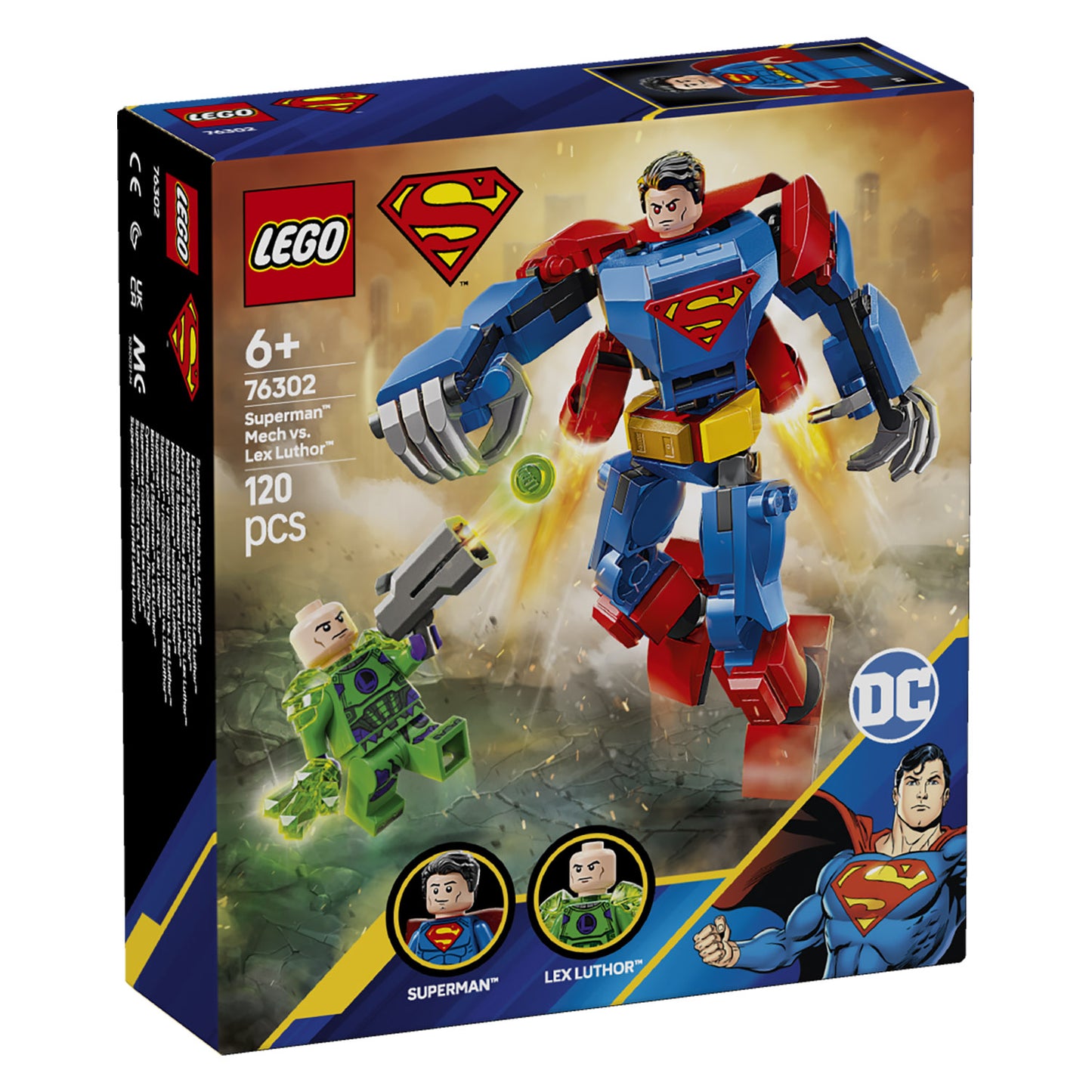 76302 LEGO Super Heroes Superman Mech vs. Lex Luthor