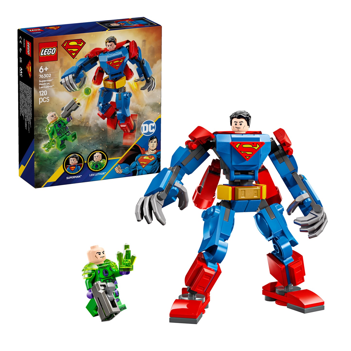 76302 LEGO Super Heroes Superman Mech vs. Lex Luthor