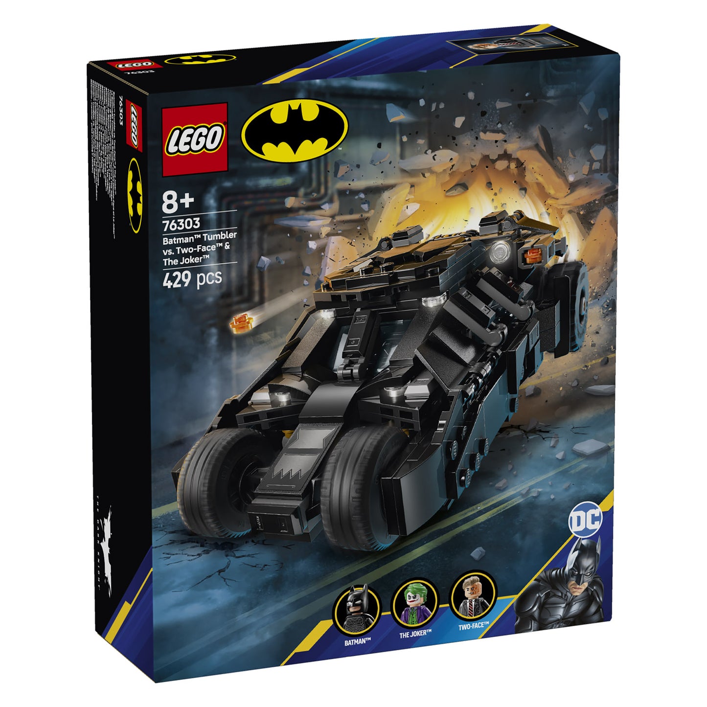 76303 LEGO Super Heroes Batman Tumbler vs. Two-Face & The Joker