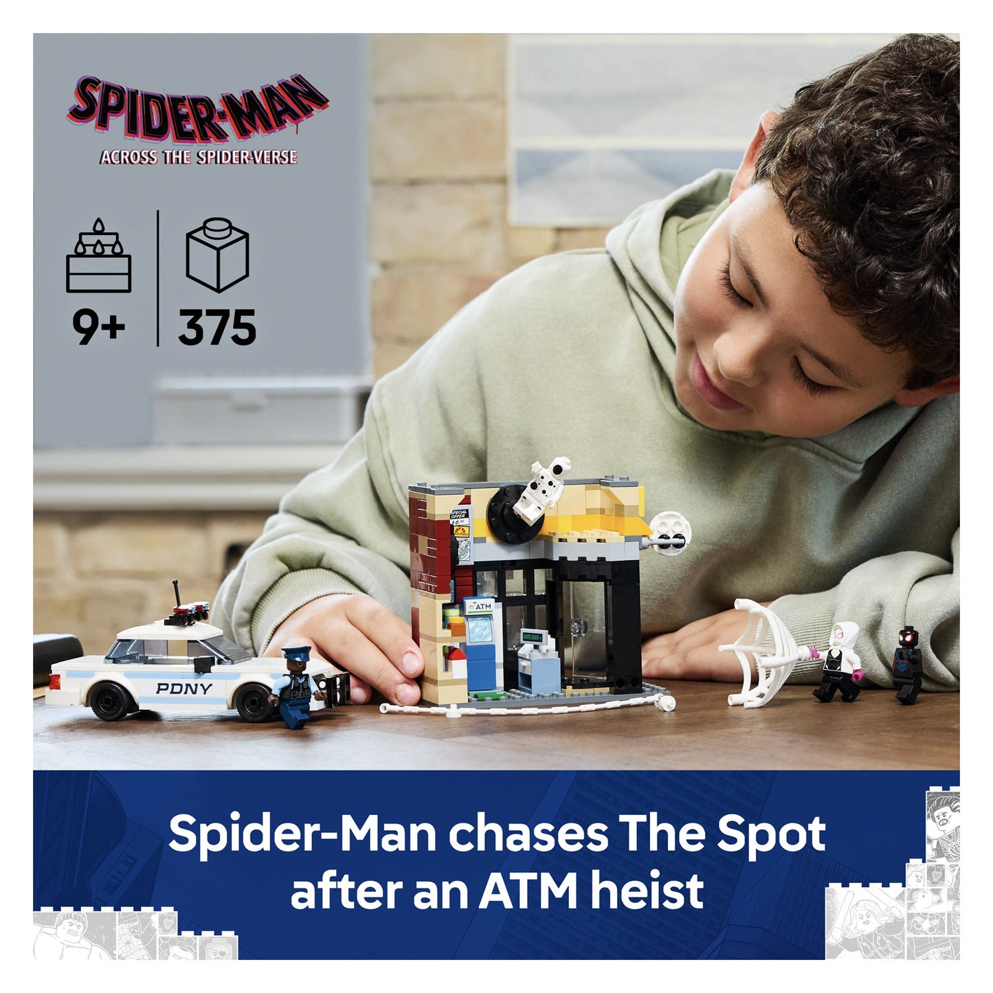 76311 LEGO Super Heroes Spider-Verse: Miles Morales vs. The Spot