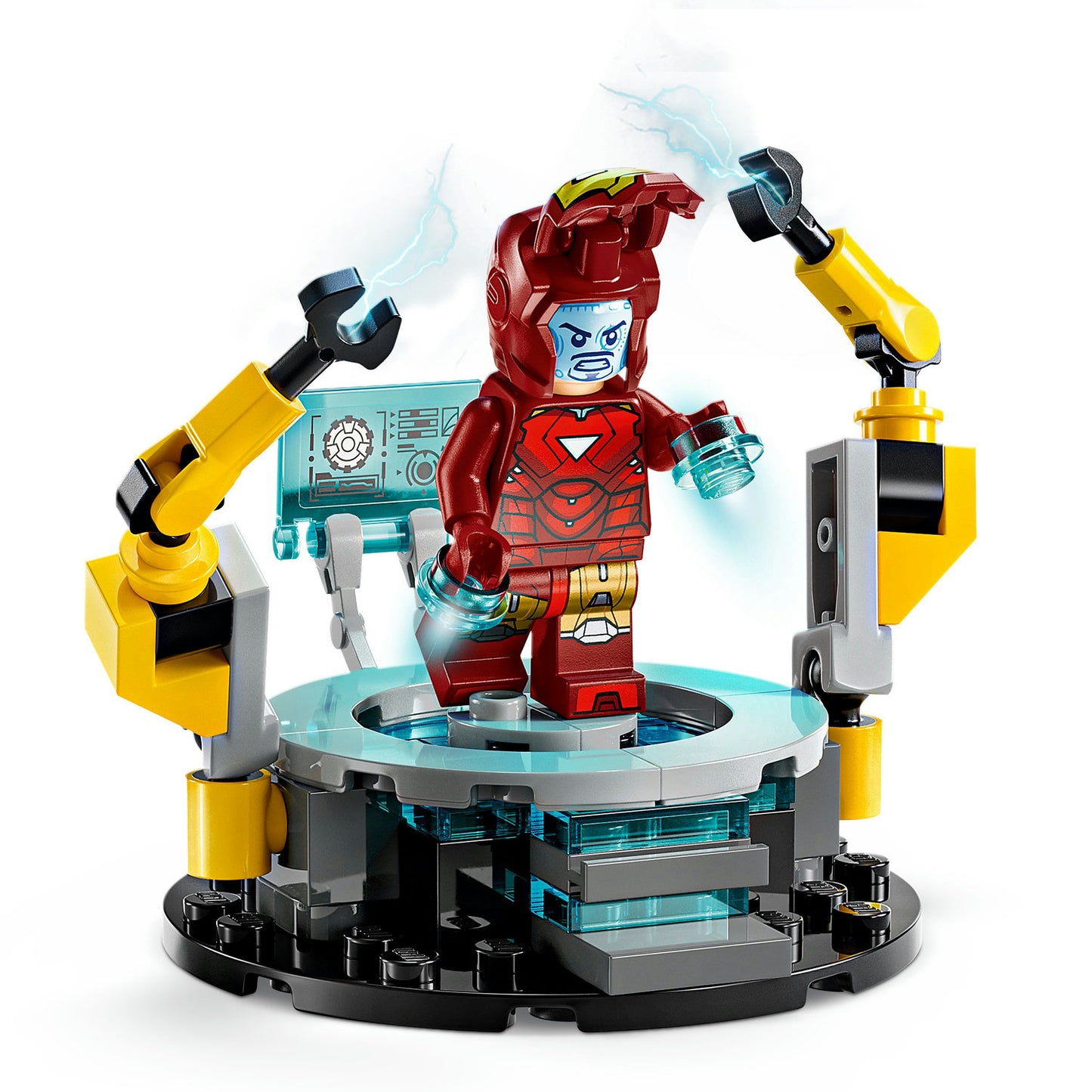 76315 LEGO Marvel Iron Man’s Laboratory: Hall of Armor with Minifigures