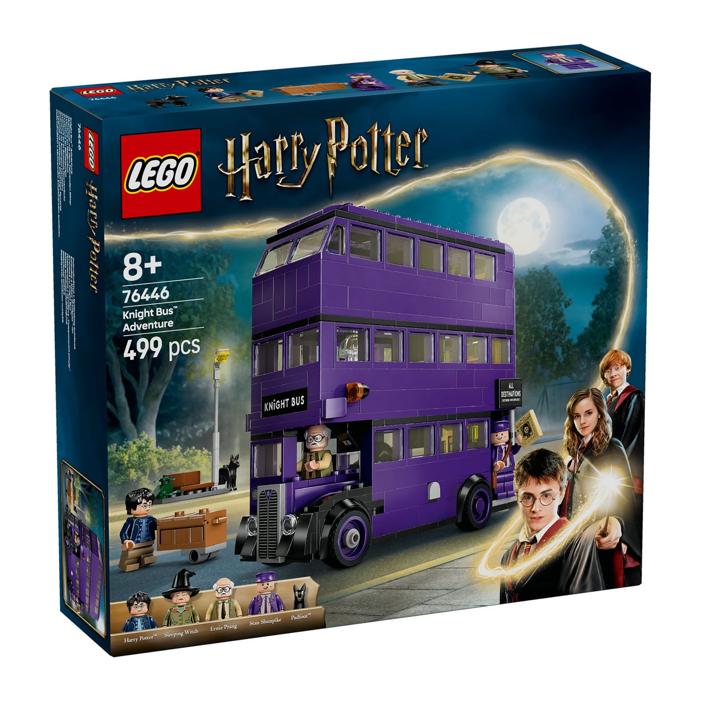 76446 LEGO Harry Potter Knight Bus Adventure, Magic Vehicle Toy
