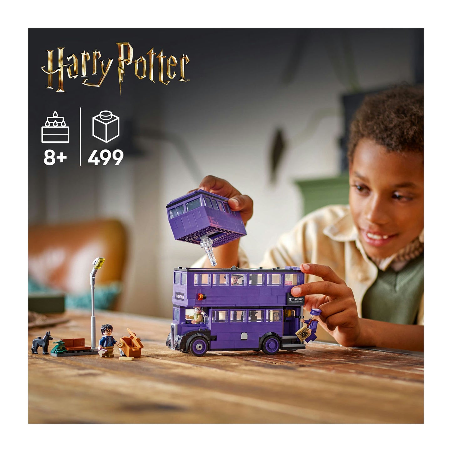 76446 LEGO Harry Potter Knight Bus Adventure, Magic Vehicle Toy