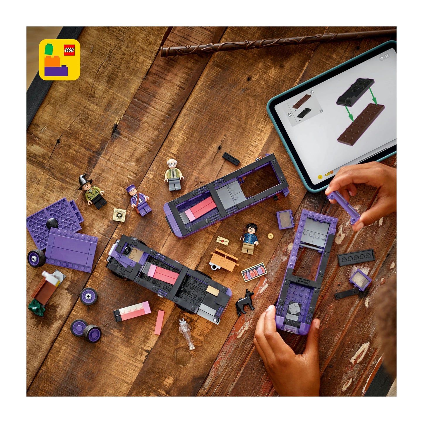 76446 LEGO Harry Potter Knight Bus Adventure, Magic Vehicle Toy