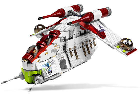 LEGO 7676 Republic Attack Gunship