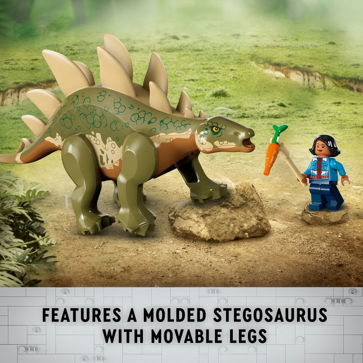 76965 LEGO Jurassic World Dinosaur Missions: Stegosaurus Discovery