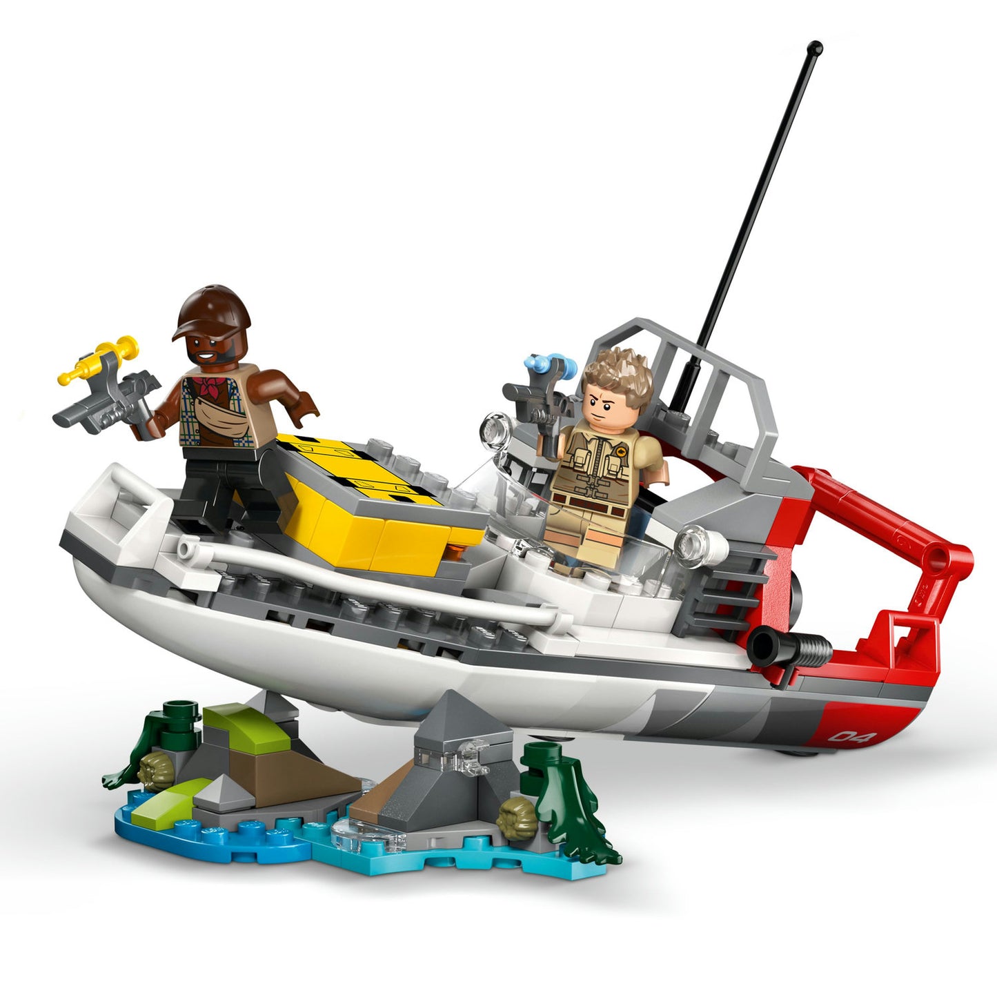 76974 LEGO Jurassic World Brick-Built Mosasaurus Boat Mission