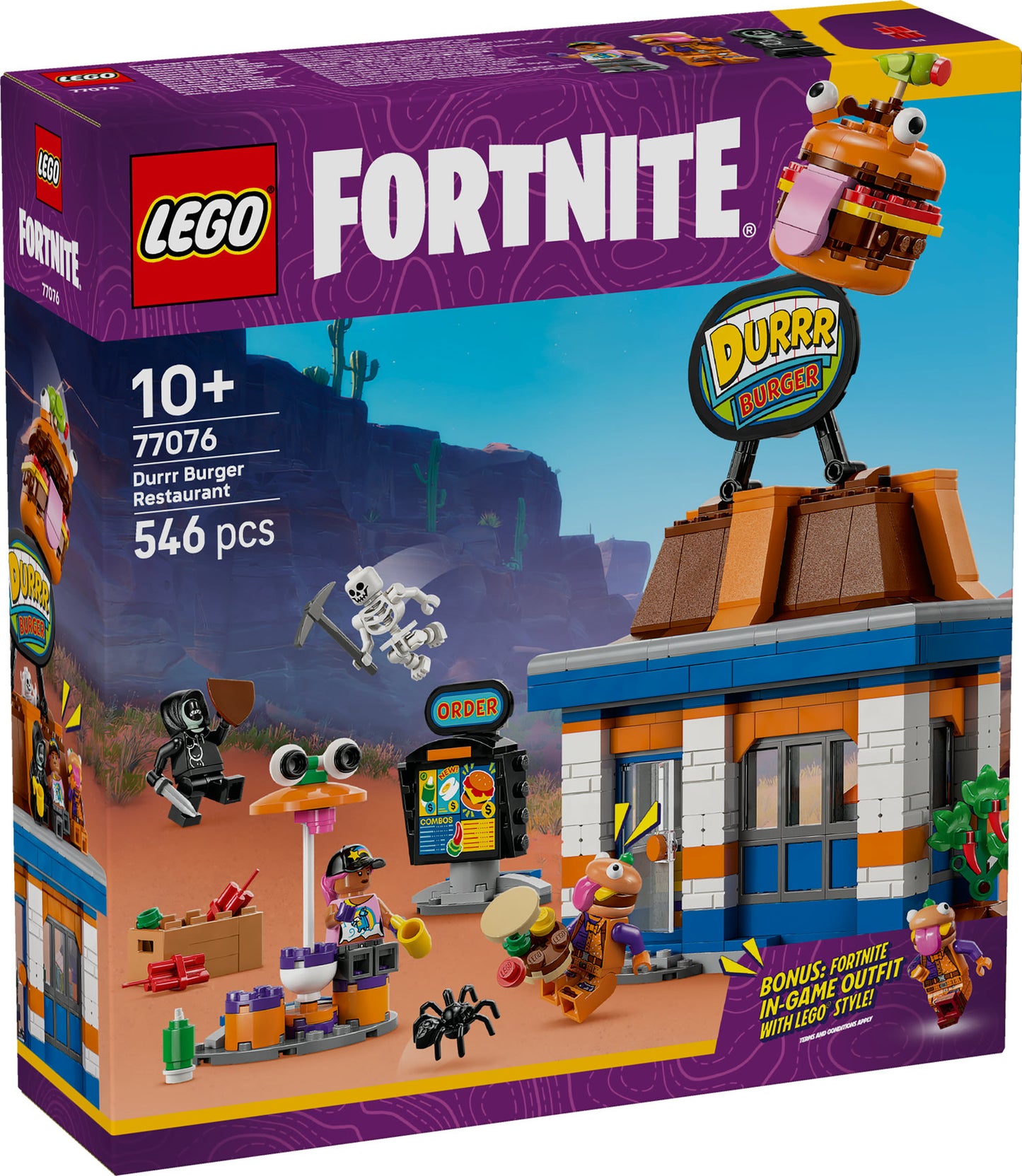 77076 LEGO Fortnite Durrr Burger Restaurant