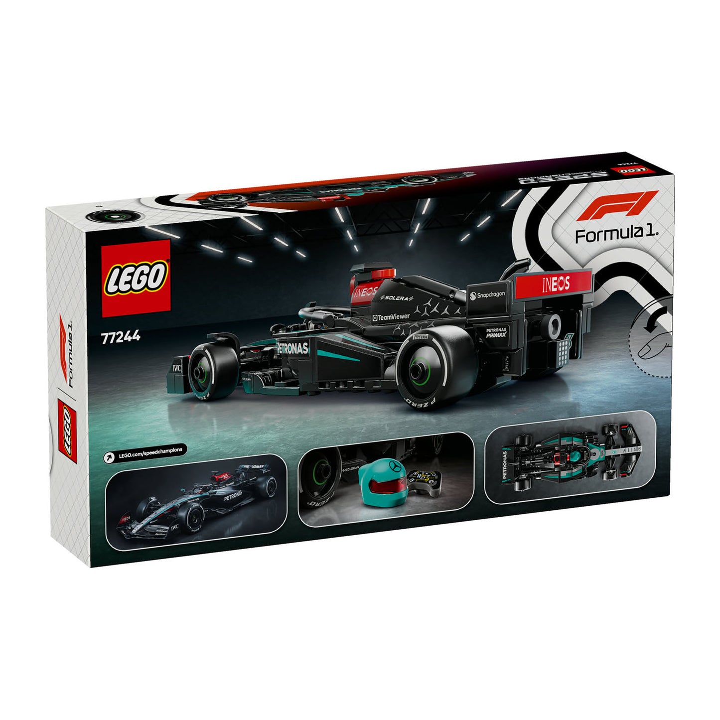 77244 LEGO Speed Champions Mercedes-AMG F1 W15 Race Car Toy Vehicle