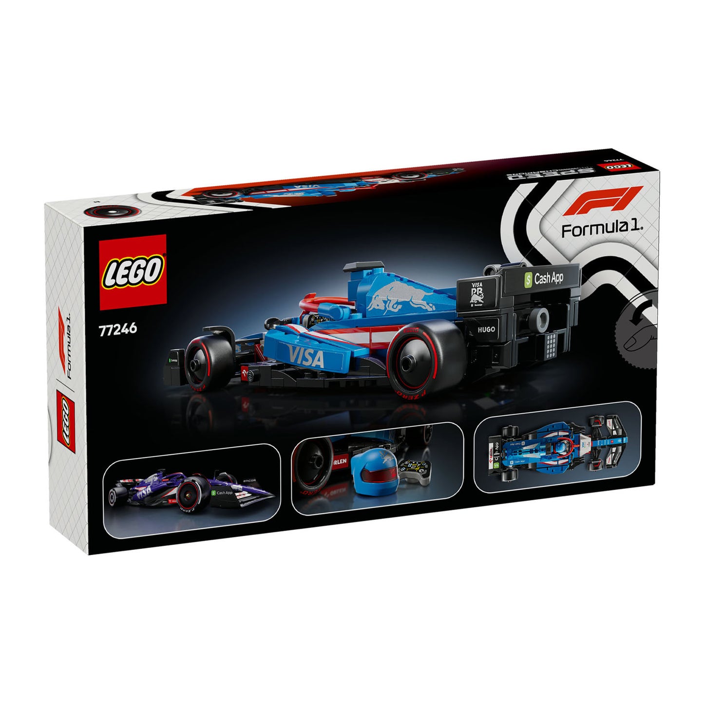 77246 LEGO Speed Champions Visa Cash App RB VCARB 01 F1