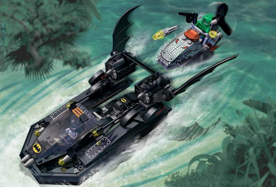 LEGO 7780 The Batboat: Hunt for Killer Croc