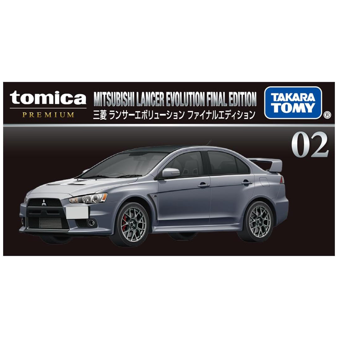 Takara Tomy Tomica Premium 02 Mitsubishi Lancer Runevo Final Edition