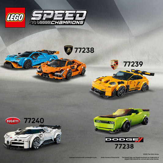 🚗 LEGO Speed Champions – August Release~