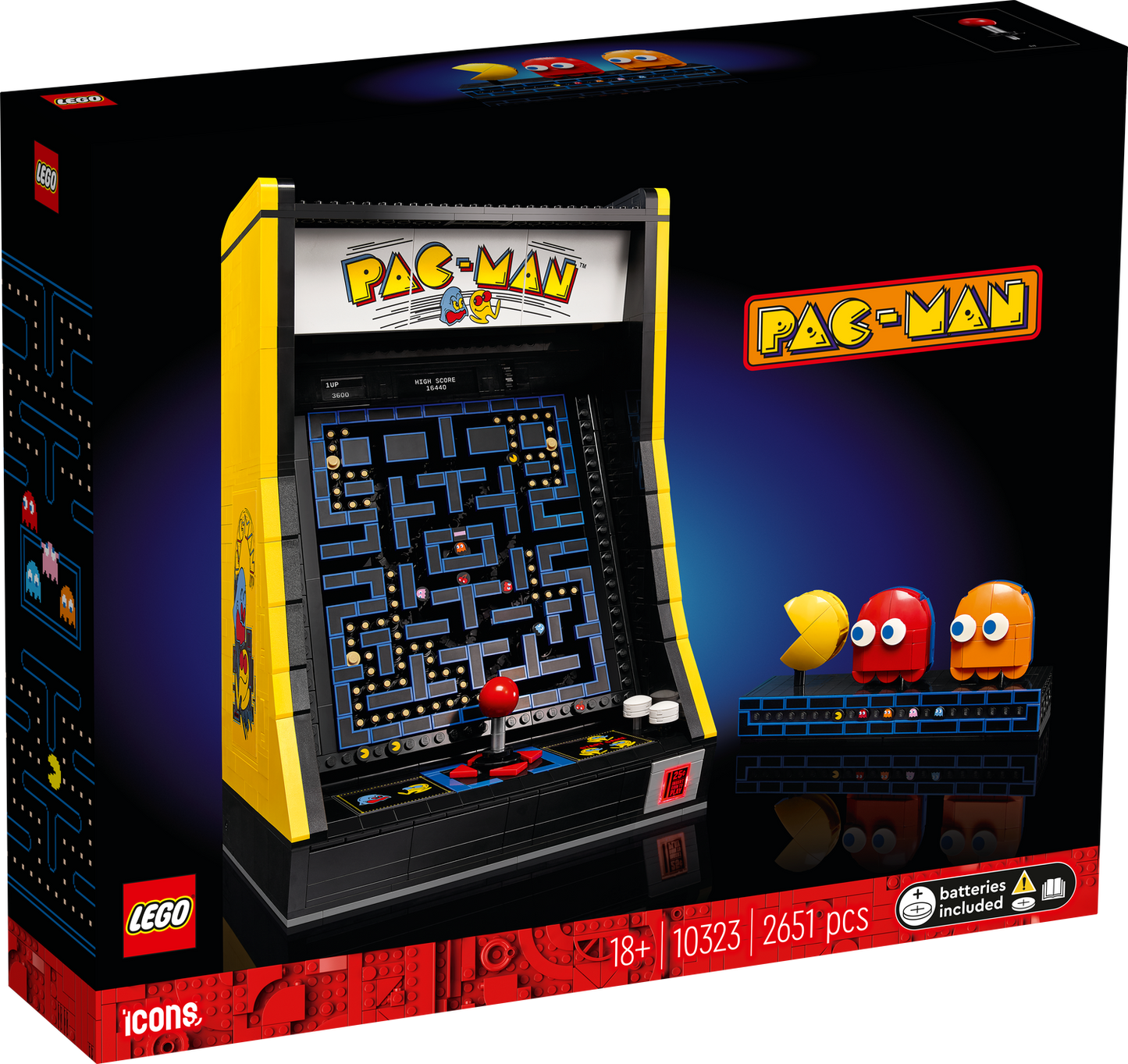 10323 LEGO Icons PAC MAN Arcade