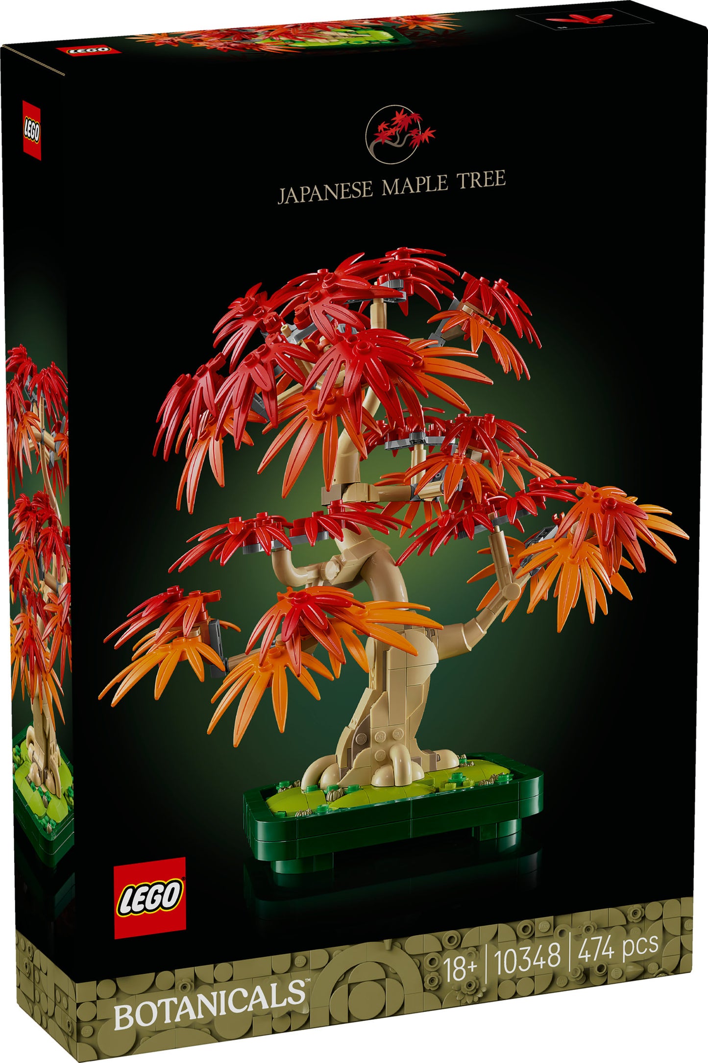 10348 LEGO® Botanicals Japanese Red Maple Bonsai Tree Plant Decor