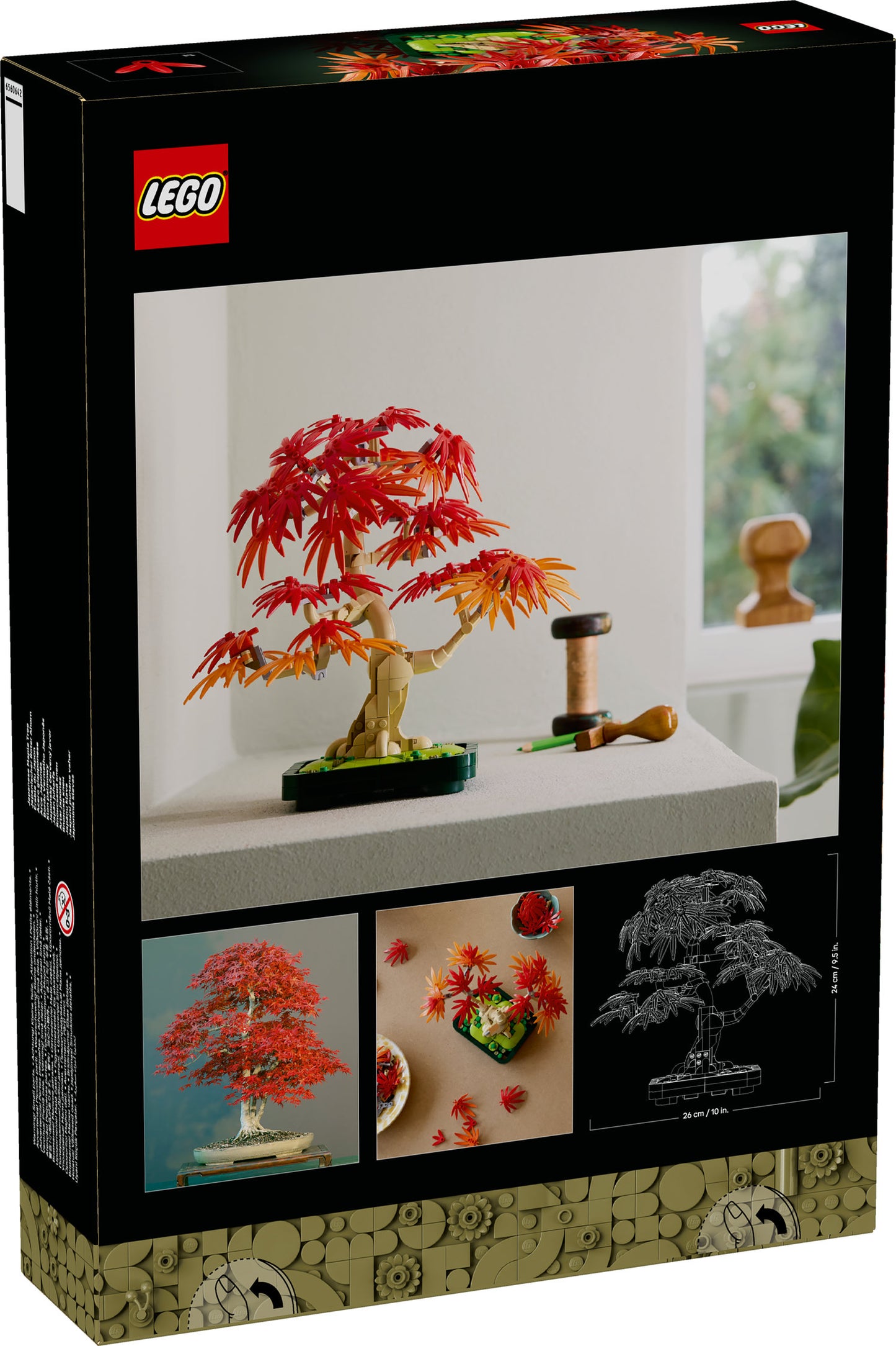 10348 LEGO® Botanicals Japanese Red Maple Bonsai Tree Plant Decor