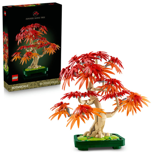 10348 LEGO® Botanicals Japanese Red Maple Bonsai Tree Plant Decor