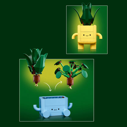 10349 LEGO® Botanicals Happy Plants Shelf Decor