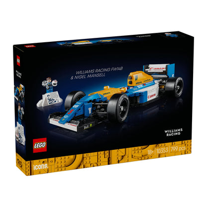 10353 LEGO Icons Williams Racing FW14B & Nigel Mansell Home Office Desk Decor