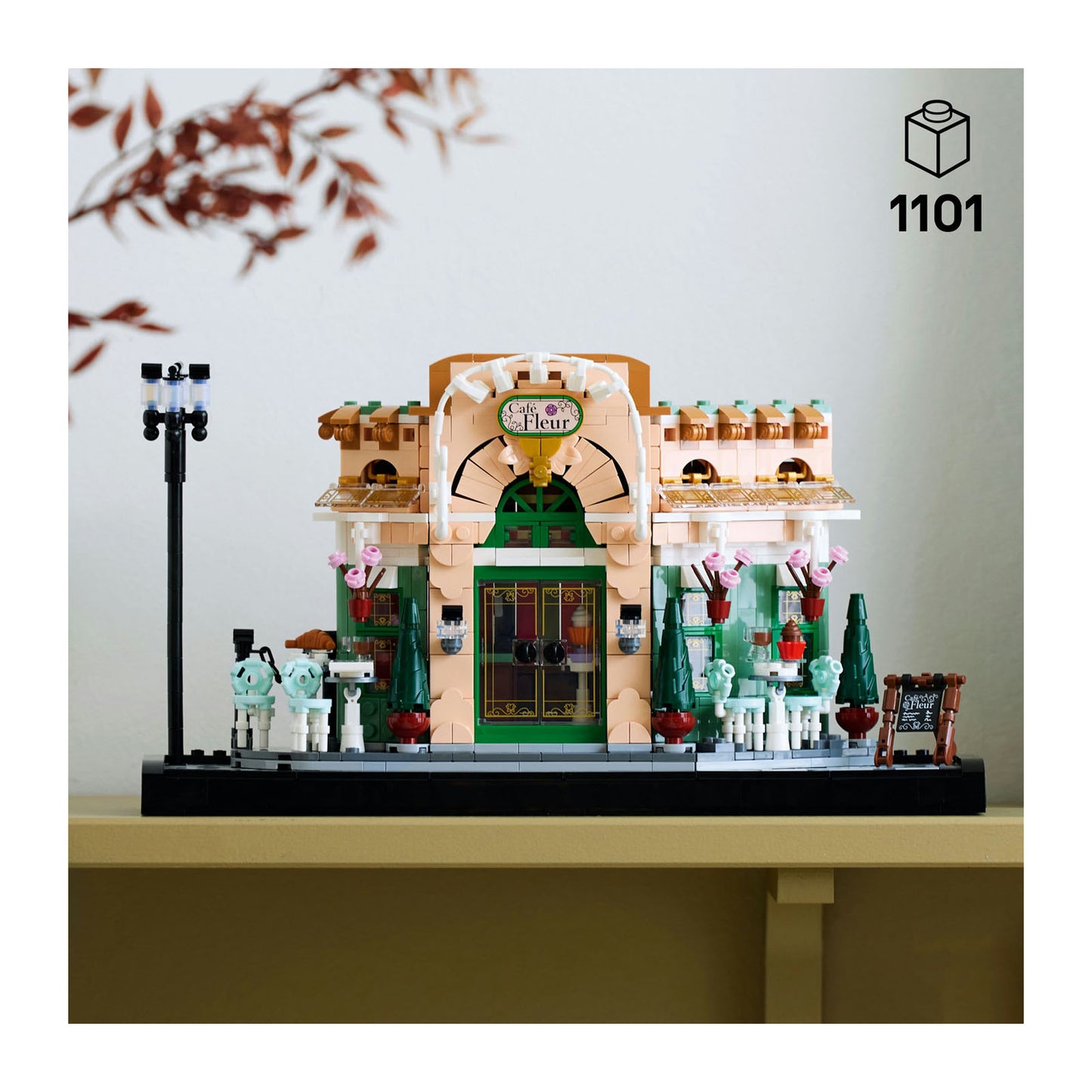 10362 LEGO Icons French Café Paris Bookshelf Decor