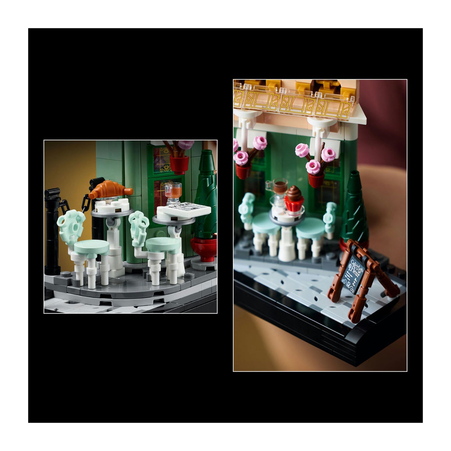 10362 LEGO Icons French Café Paris Bookshelf Decor